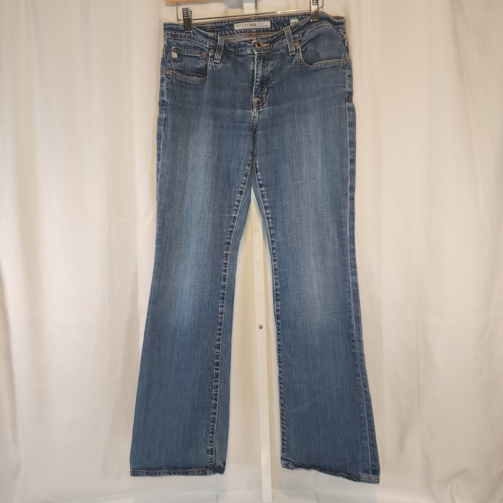 Big Star Jean Women's 31L Blue Medium Wash Low Rise Boot Cut Jeans